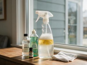 How to Create Homemade Window Cleaner That Leaves Streak Free Windows