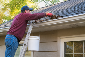 How to Clean High Gutters
