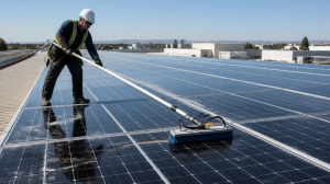 Maximizing Efficiency and Longevity: A Guide to Commercial Solar Panel Cleaning and Maintenance
