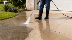 How To Pressure Wash Your Concrete or Brick Driveway