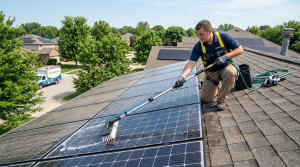Enhancing Solar Efficiency with HomeSmiles’ Solar Module Cleaning System