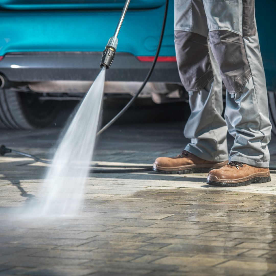 Image showcasing Mastering Driveway Power Washing: Expert Tips from HomeSmiles ...
