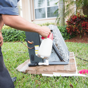 A Comprehensive Guide for Homeowners to Clean AC Coils Outside