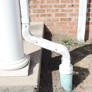 Clearing Clogged Downspouts