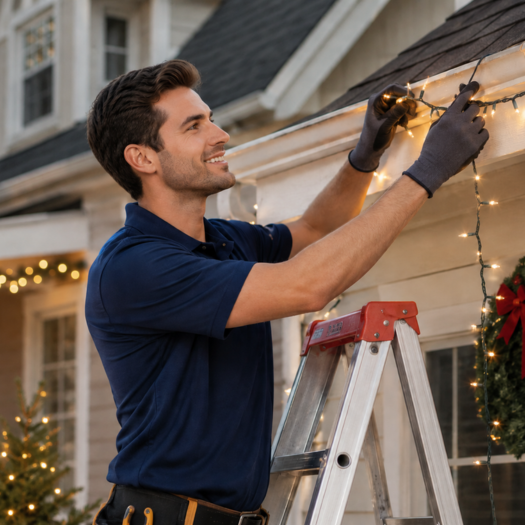 Window cleaning exterior